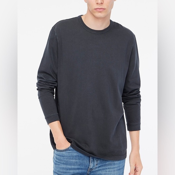 J. Crew Other - NWT J crew Relaxed Fit jersey long sleeve crewneck Sz L needs wash from retail